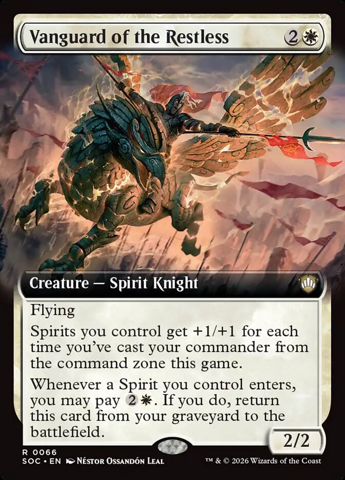 Vanguard of the Restless Extended Art