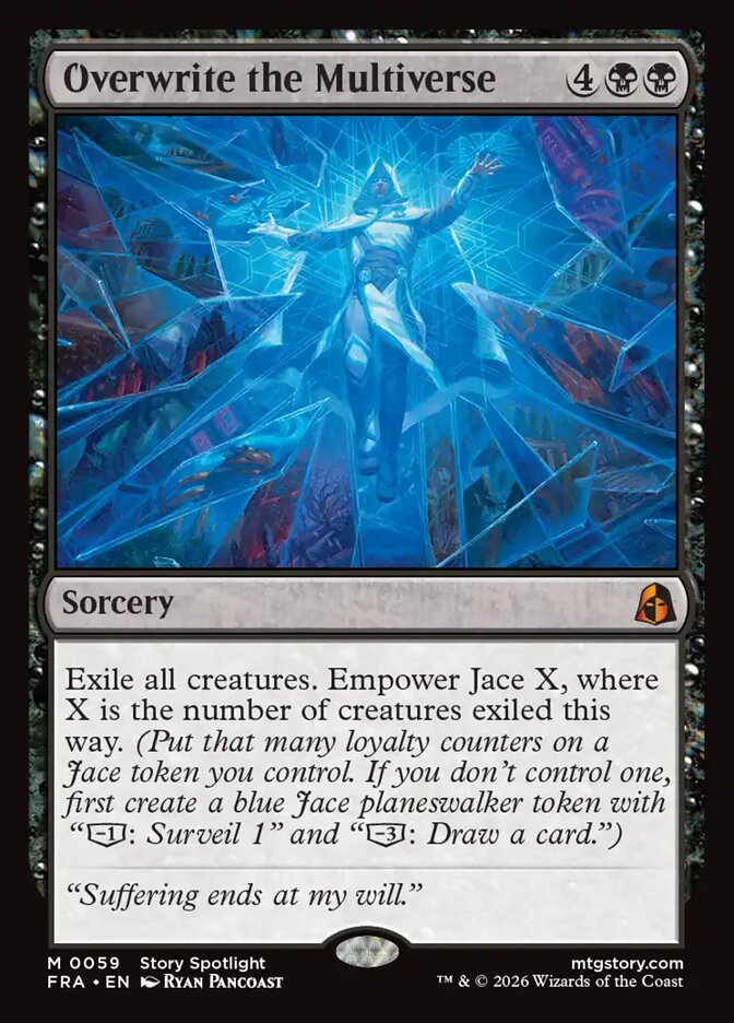Overwrite the Multiverse Foil