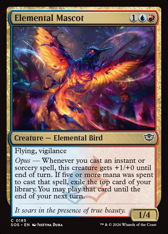 Elemental Mascot Foil