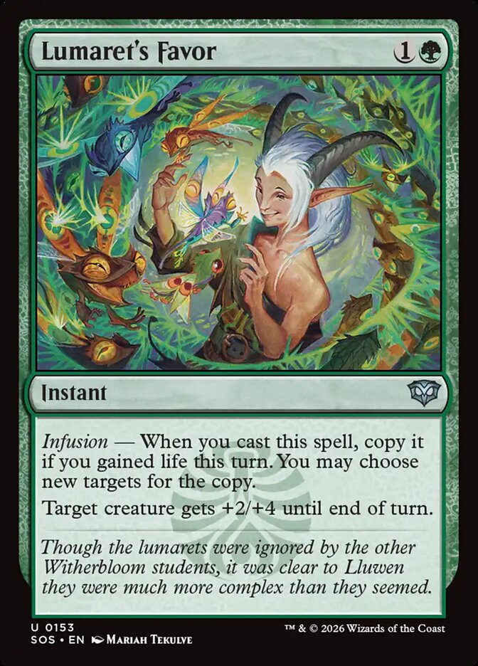Lumaret's Favor Foil