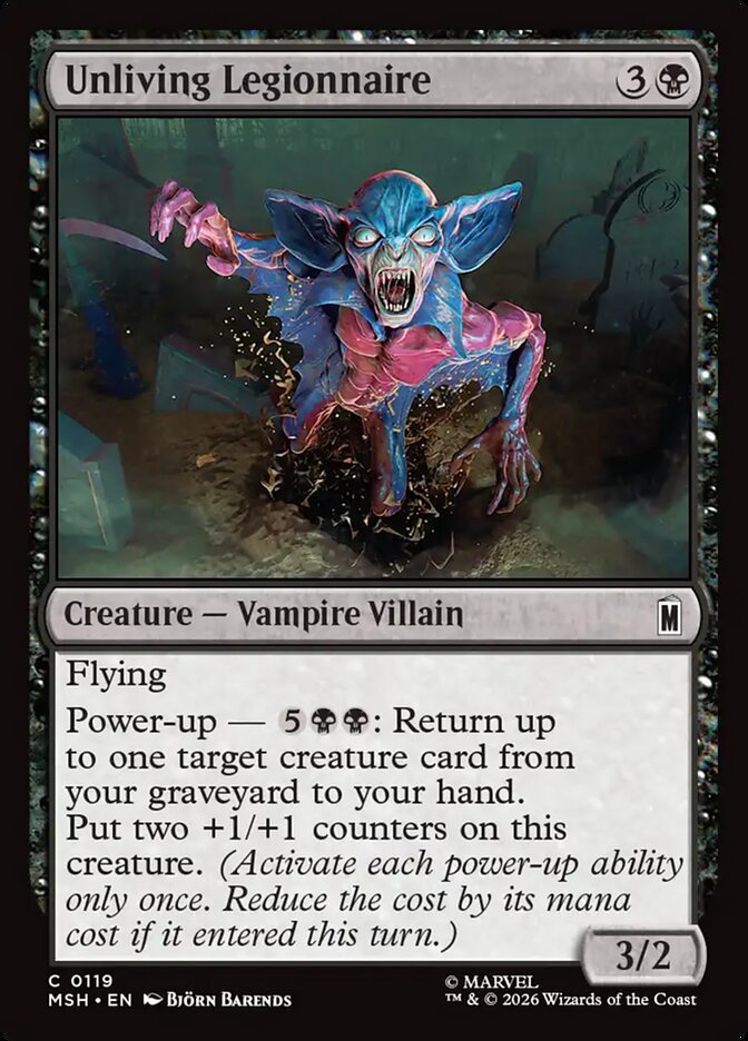 Unliving Legionnaire Foil