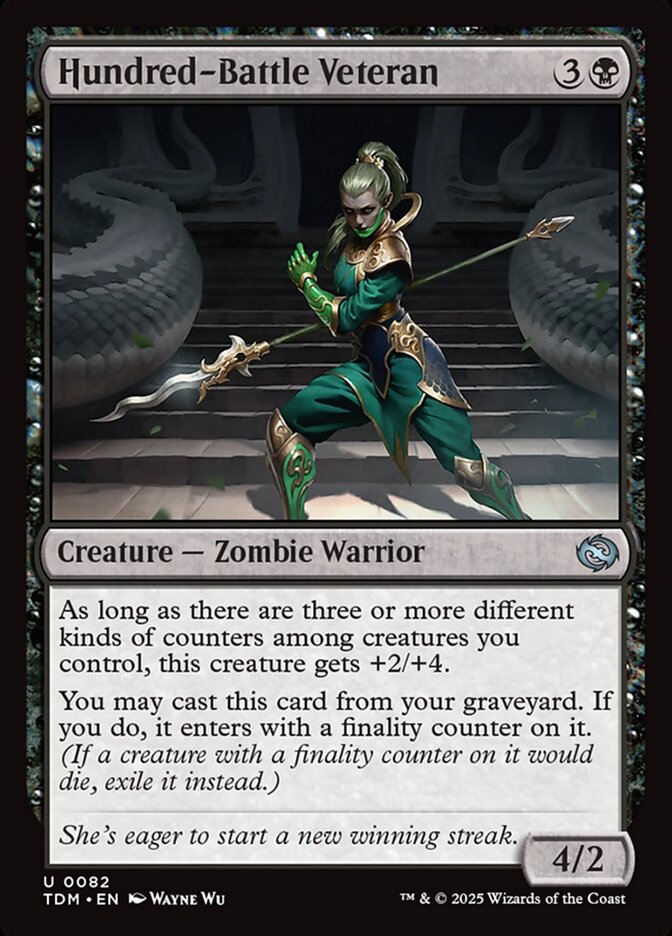 Hundred-Battle Veteran Foil