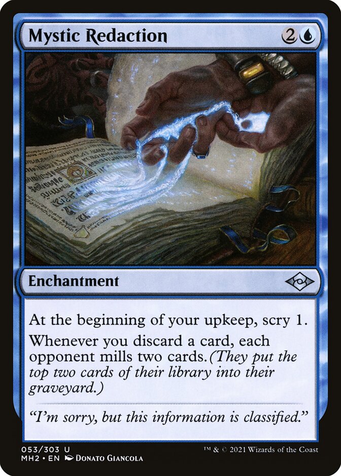 Mystic Redaction Foil