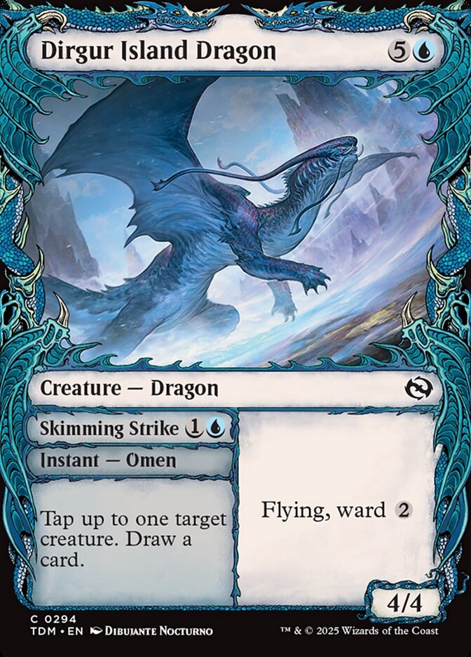 Dirgur Island Dragon Showcase Foil