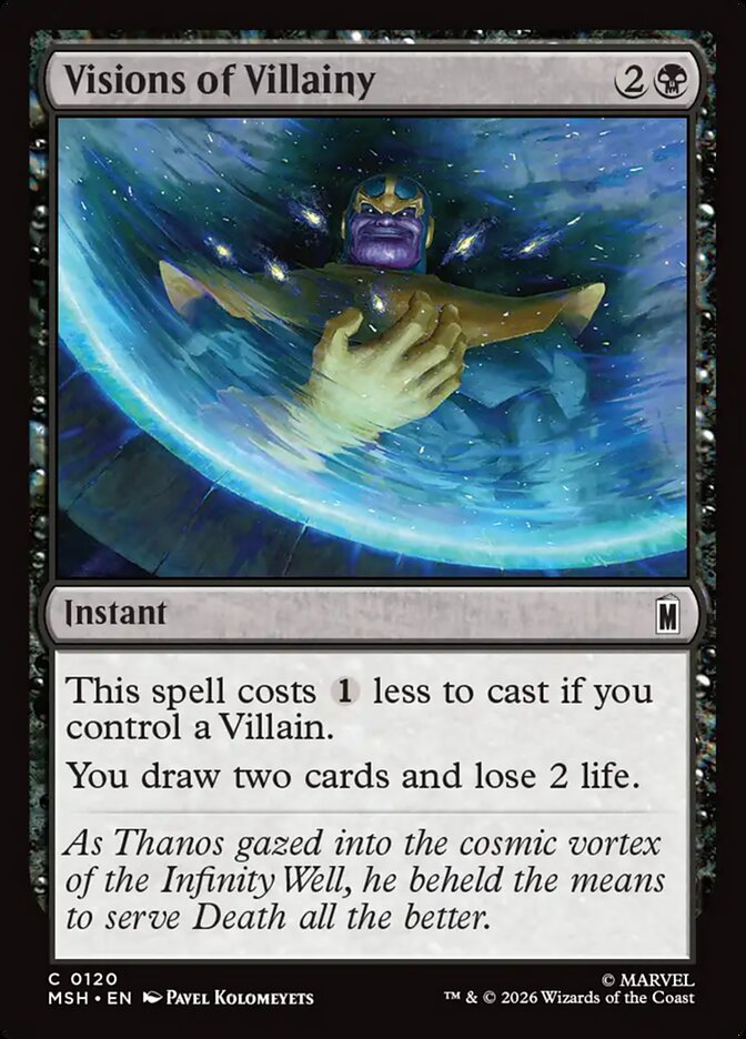 Visions of Villainy Foil