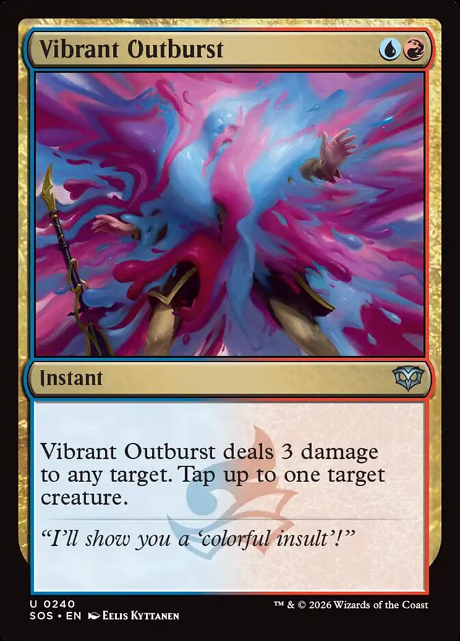 Vibrant Outburst Foil