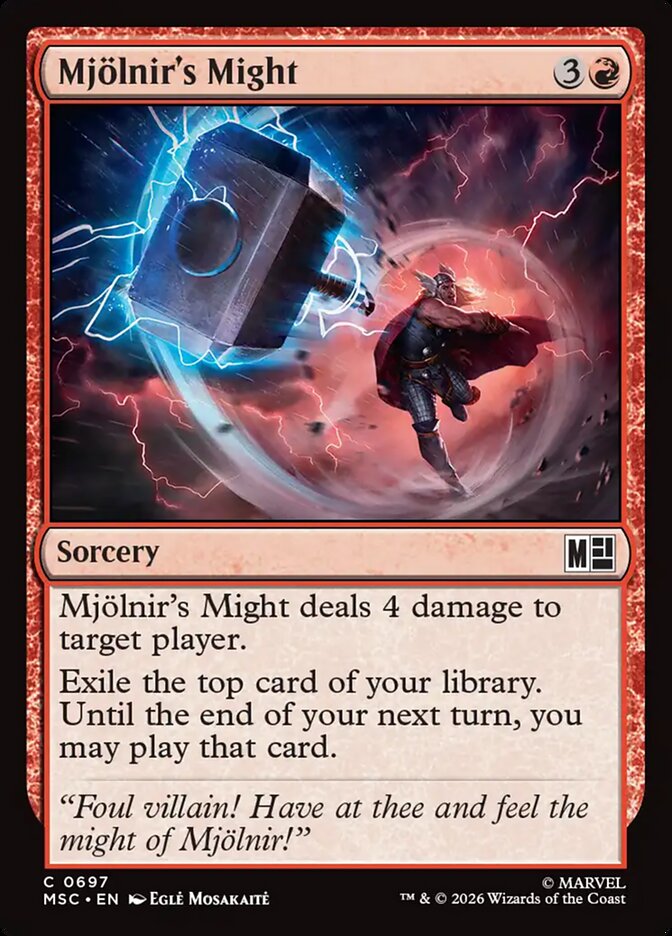Mjollnir's Might Foil