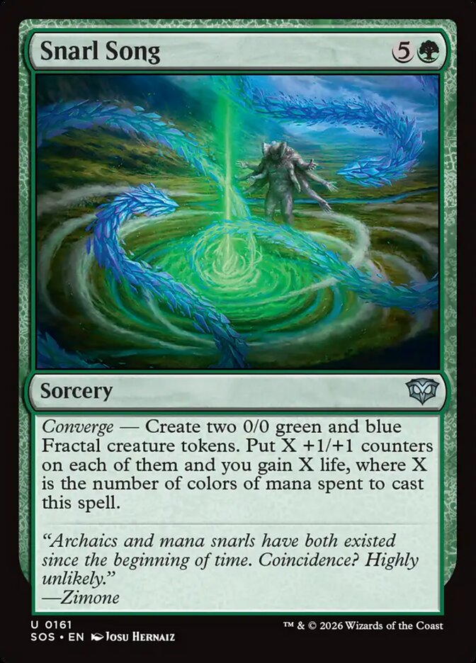 Snarl Song Foil
