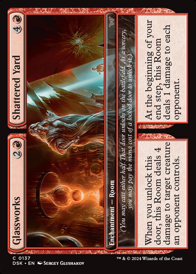 Glassworks// Shattered Yard Foil
